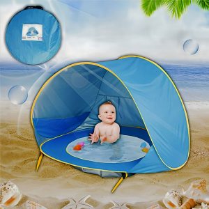 Детска палатка с UV защита и плувен басейн | BAYSHADE